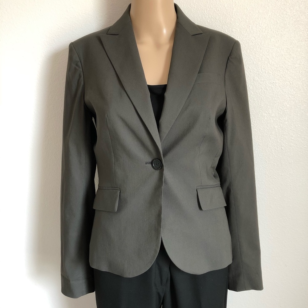 The Limited Blazer Jacket Gray
